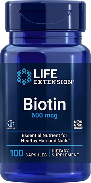 Life Extension Biotin - 600mcg - 100 caps