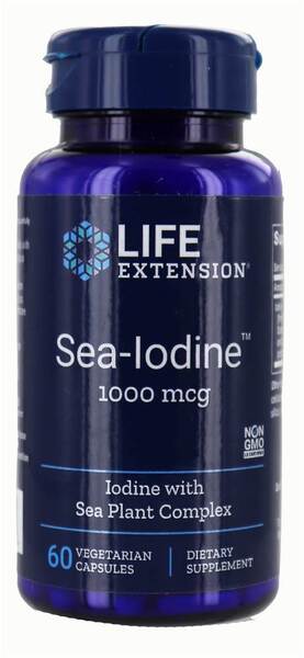 Life Extension Sea Iodine - 1000mcg - 60 vcaps