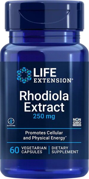 Life Extension Rhodiola Extract - 250mg - 60 vcaps