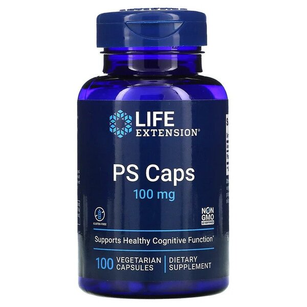 Life Extension PS Caps - 100mg - 100 vcaps