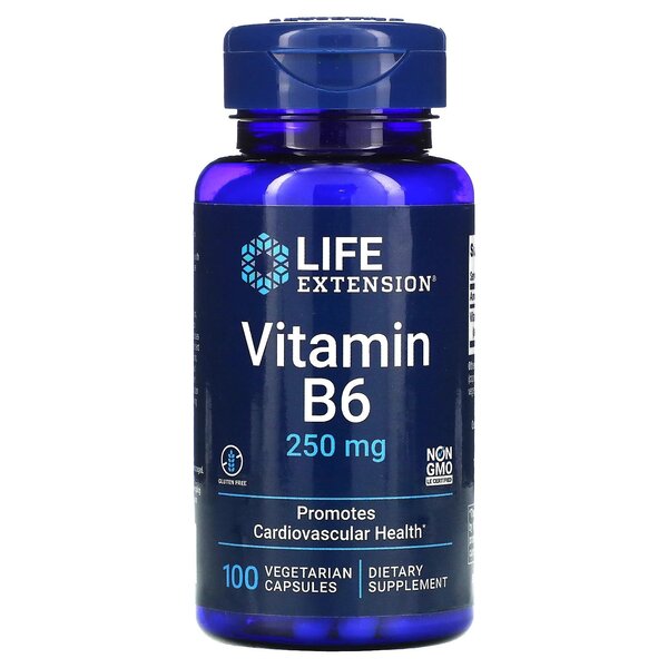 Life Extension Vitamin B6 - 250mg - 100 vcaps