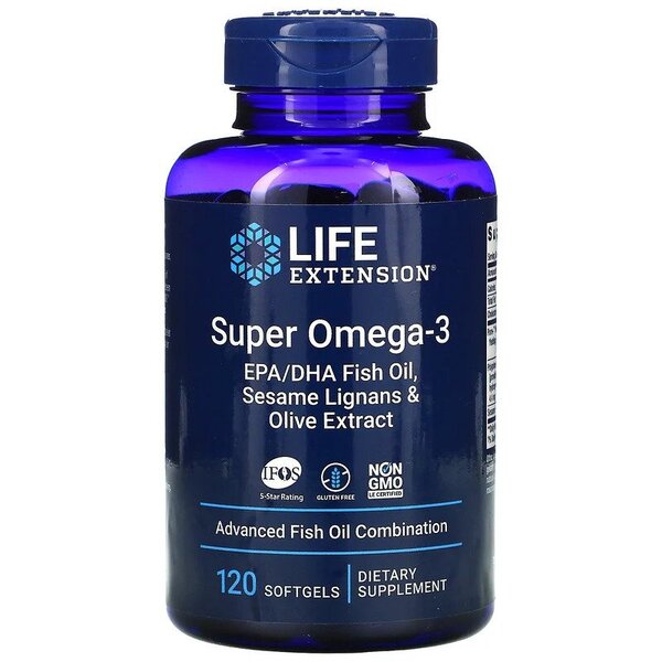 Life Extension Super Omega-3 - 120 softgels