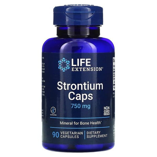 Life Extension Strontium Caps - 750mg - 90 vcaps