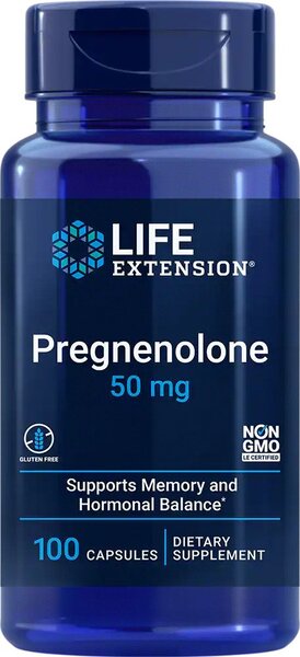 Life Extension Pregnenolone - 100mg - 100 caps