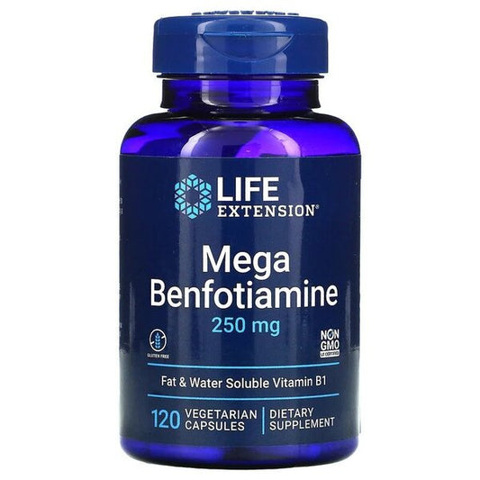 Life Extension Mega Benfotiamine - 250mg - 120 vcaps