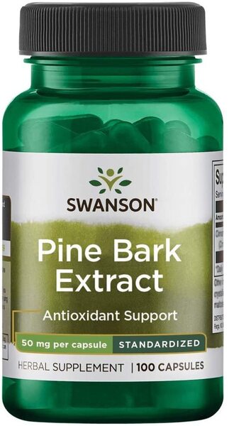 Swanson Pine Bark Extract - 50mg - 100 caps