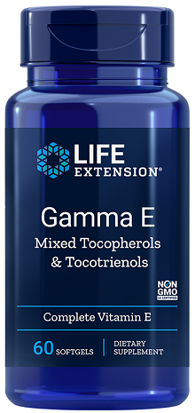 Life Extension Gamma E Mixed Tocopherols & Tocotrienols - 60 softgels