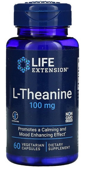 Life Extension L-Theanine - 100mg - 60 vcaps