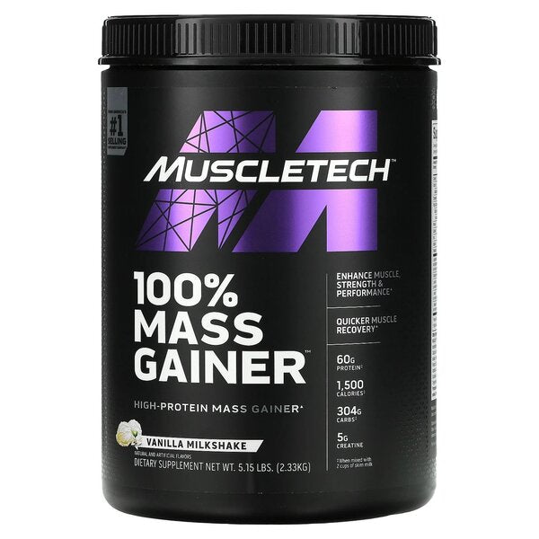 MuscleTech 100% Mass Gainer - 2330g