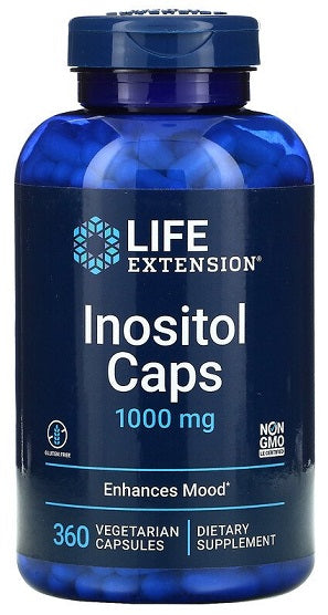 Life Extension Inositol Caps - 1000 mg - 360 vcaps