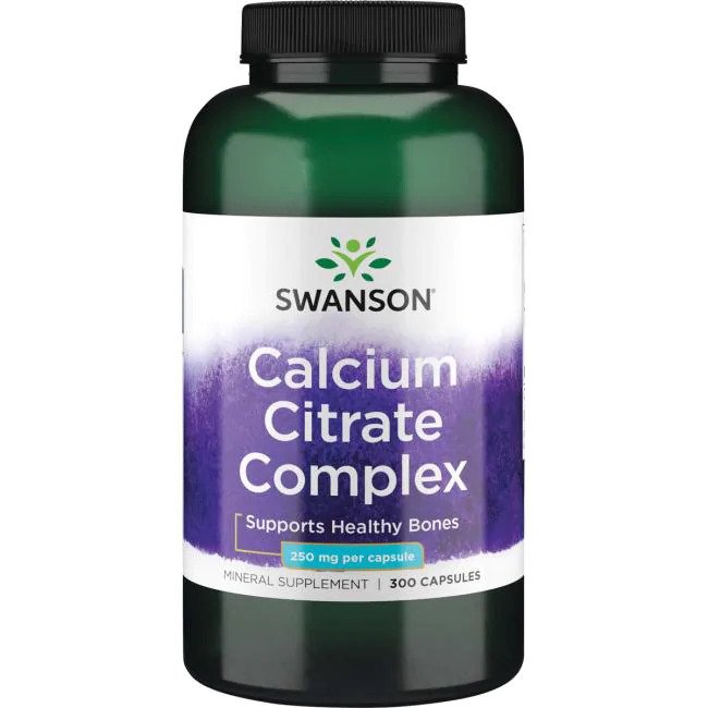 Swanson Calcium Citrate Complex - 250mg - 100 caps