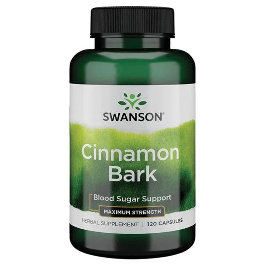 Swanson Cinnamon Bark Maximum Strength - 120 caps