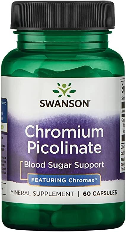 Swanson Chromium Picolinate Featuring Chromax - 200mcg - 60 caps