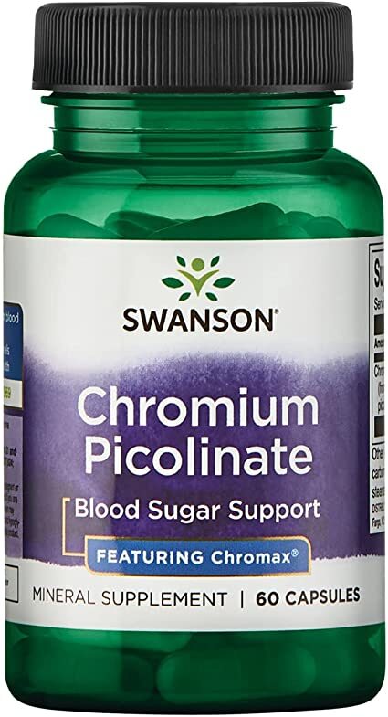 Swanson Chromium Picolinate Featuring Chromax - 200mcg - 60 caps