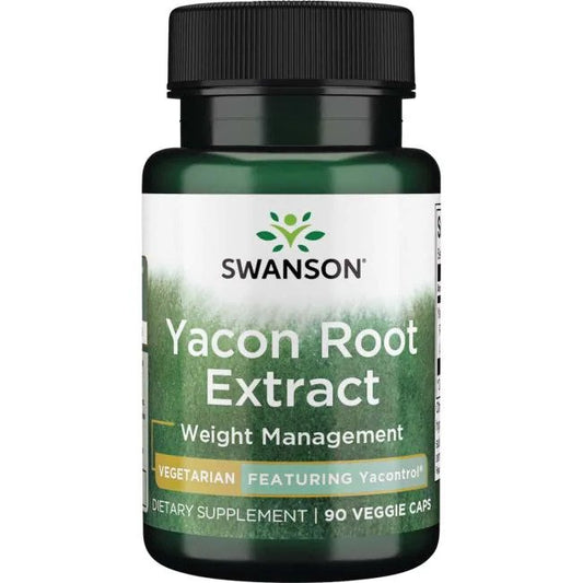 Swanson Yacon Root Extract - 100mg - 90 vcaps