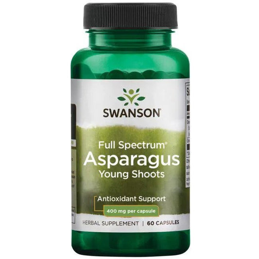 Swanson Full Spectrum Asparagus Young Shoots - 400mg - 60 caps