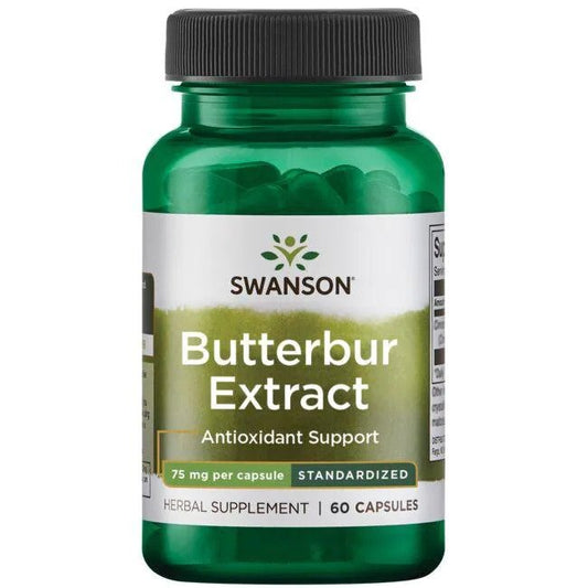 Swanson Butterbur Extract - 75mg - 60 caps