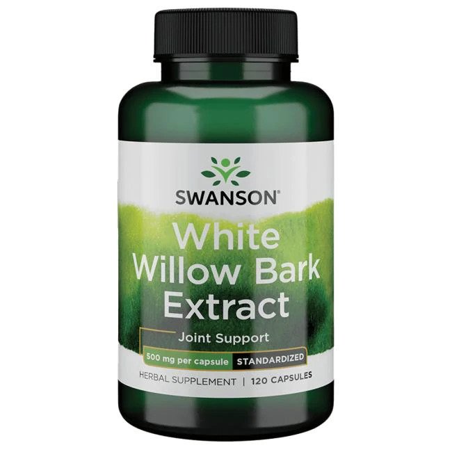 Swanson White Willow Bark Extract - 500mg - 120 caps