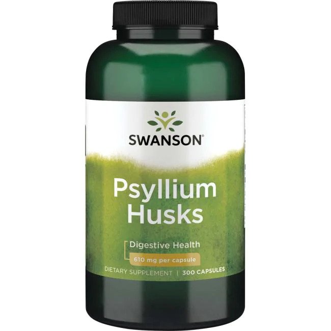 Swanson Psyllium Husks - 610mg - 100 caps