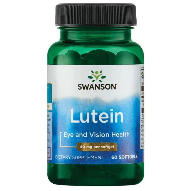 Swanson Lutein - 20mg - 60 softgels