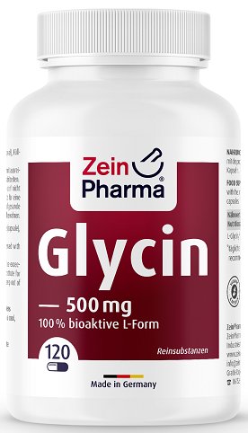 Zein Pharma L-Glycine - 500mg - 120 caps