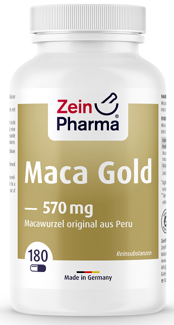 Zein Pharma Maca Gold - 570mg - 180 caps