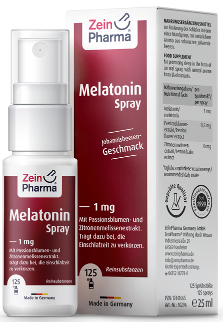 Zein Pharma Zein Pharma Melatonin Spray 1mg - 25 ml.