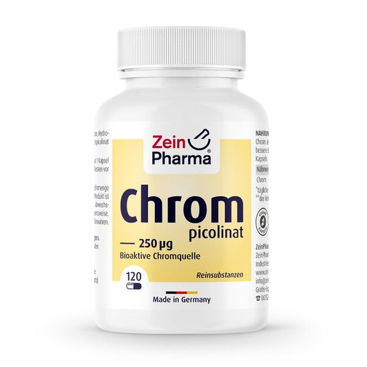 Zein Pharma Chromium Picolinate - 250mcg - 120 caps