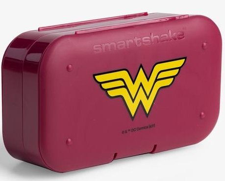 Pill Box Organizer, 2-pack - Black