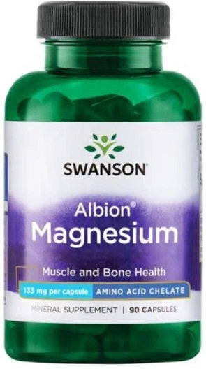 Swanson Albion Magnesium - 133mg - 90 caps