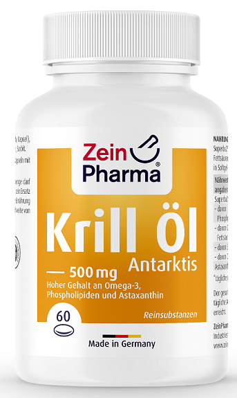 Zein Pharma Krill Oil Antarctic - 500mg - 60 caps