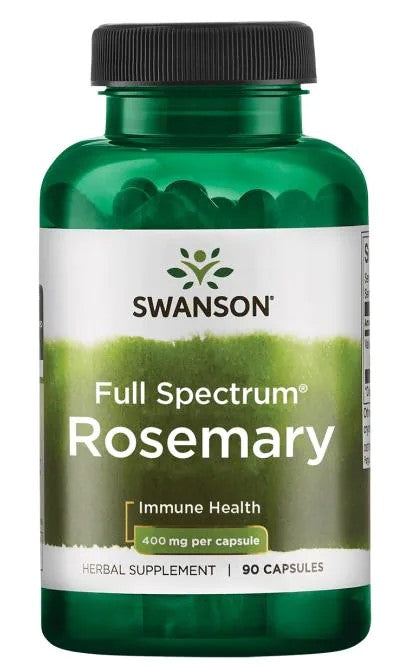 Swanson Rosemary - 400mg - 90 caps