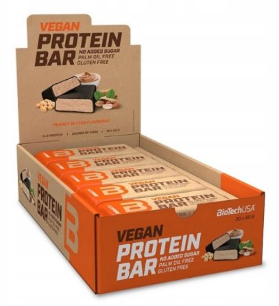 Vegan Protein Bar, Chocolate - 20 x 50g