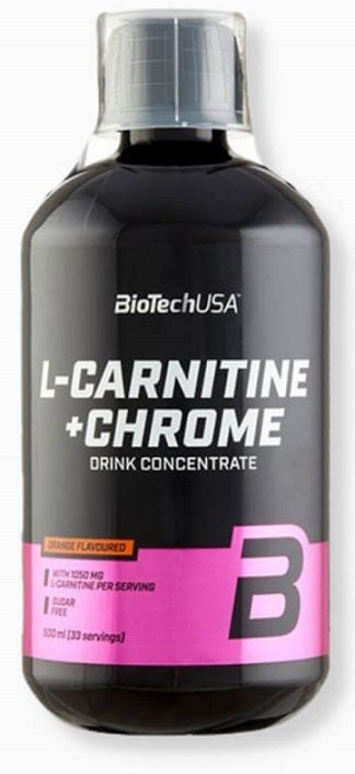 BioTechUSA L-Carnitine + Chrome  - 500 ml.