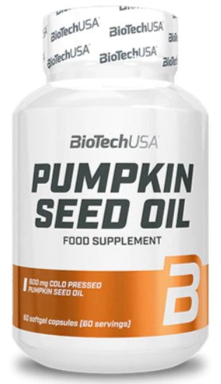 BioTechUSA Pumpkin Seed Oil - 1000mg - 60 softgels