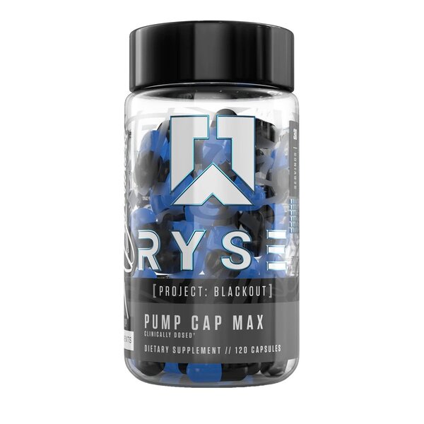RYSE Pump Cap Max Project  - 120 caps