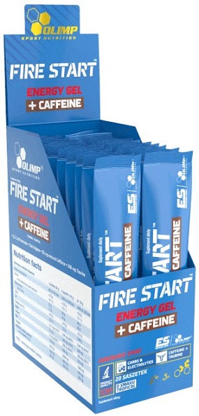 Olimp Nutrition Fire Start Energy Gel + Caffeine  - 20 sachets
