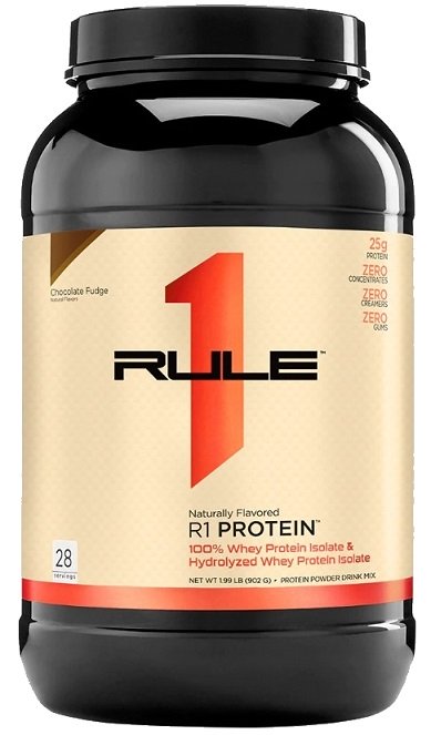 R1 Protein Naturally Flavored, Chocolate Fudge - 902g