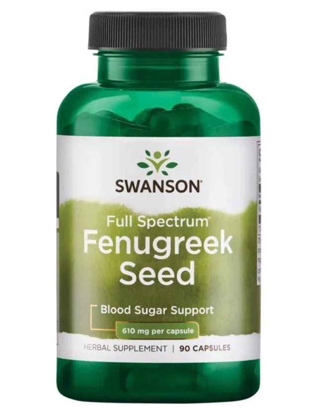 Swanson Fenugreek Seed - 610mg - 90 caps