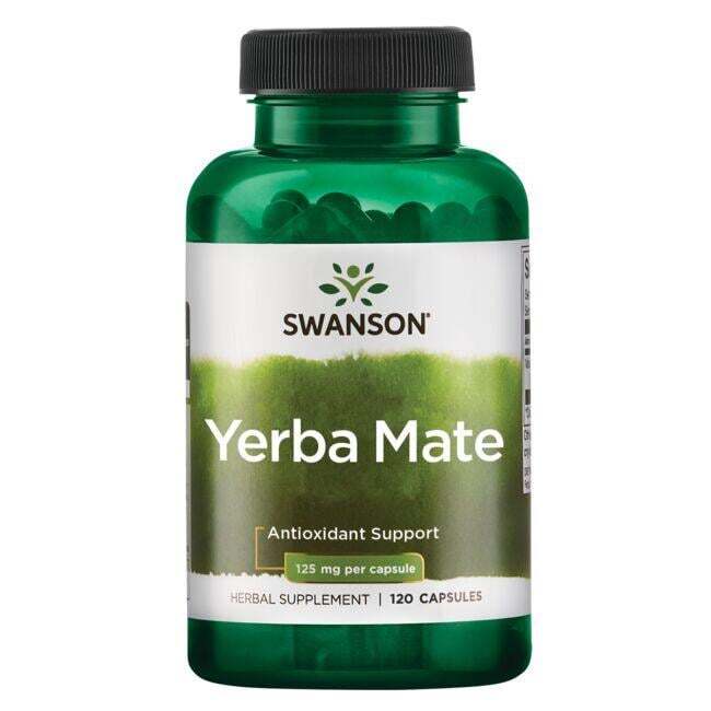 Swanson Yerba Mate - 125mg - 120 caps