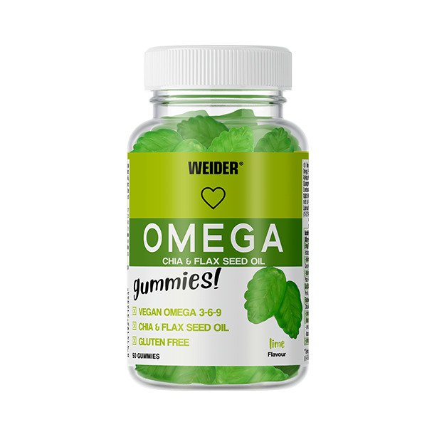 Weider Omega Gummies  - 50 gummies