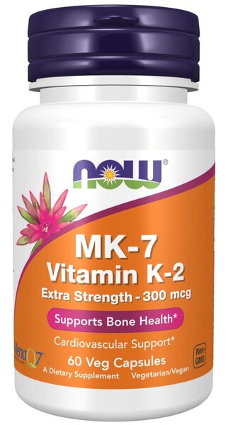 NOW Foods MK-7 Vitamin K-2 - 100mcg - 120 vcaps