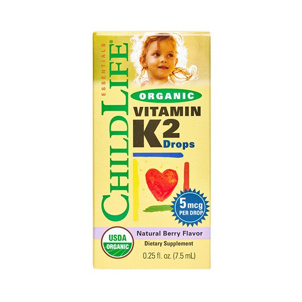 Child Life Organic Vitamin K2 Drops - 7 ml.