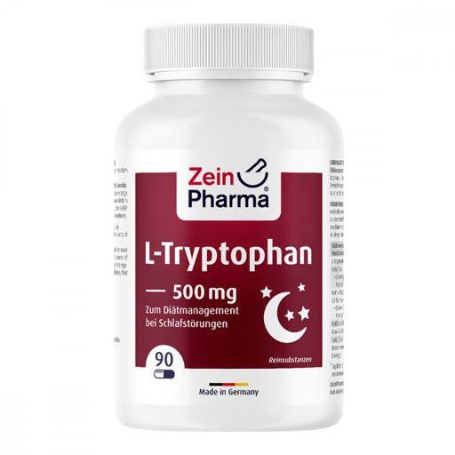 Zein Pharma L-Tryptophan - 500mg - 180 caps
