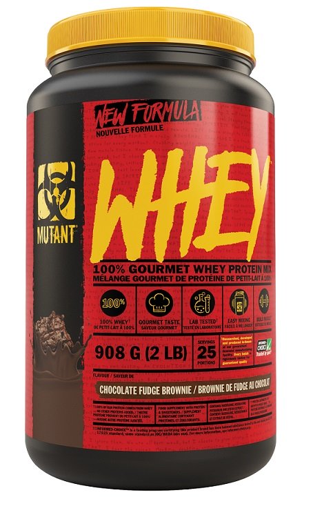 Mutant Whey, Chocolate Fudge Brownie - 2270g
