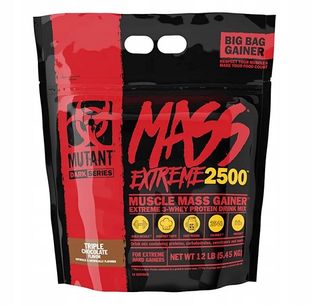 Mutant Mass Extreme 2500, Cookies & Cream - 2720g