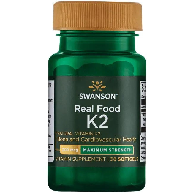 Swanson Vitamin K-2 Natural - 100mcg - 30 softgels