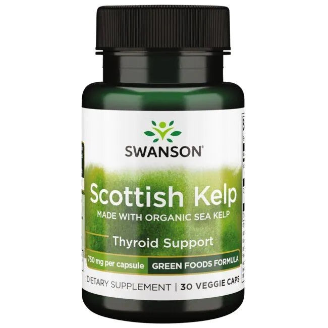 Swanson Scottish Kelp - 750mg - 30 vcaps