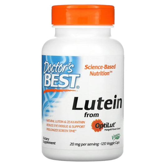 Doctor's Best Lutein from OptiLut - 10mg - 120 vcaps