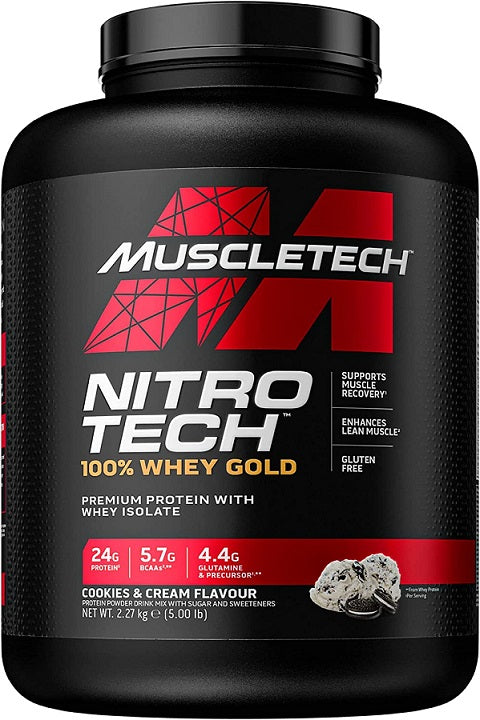 MuscleTech Nitro-Tech 100% Whey Gold (EAN 631656256352)- 2270g